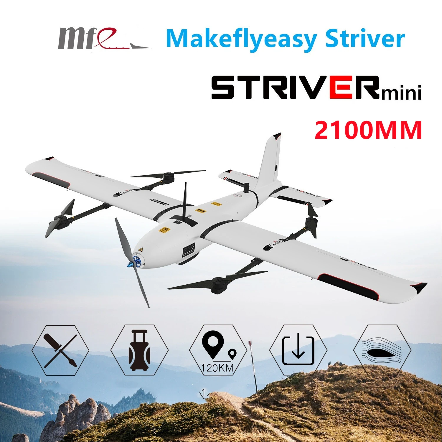Makeflyeasy (MFE) Striver Mini VTOL
