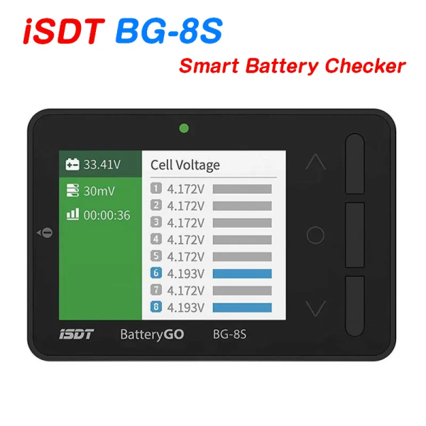 ISDT BattGo BG 8S Smart Battery Checker Balancer Receiver Signal Tester Quick Charge Function.jpg