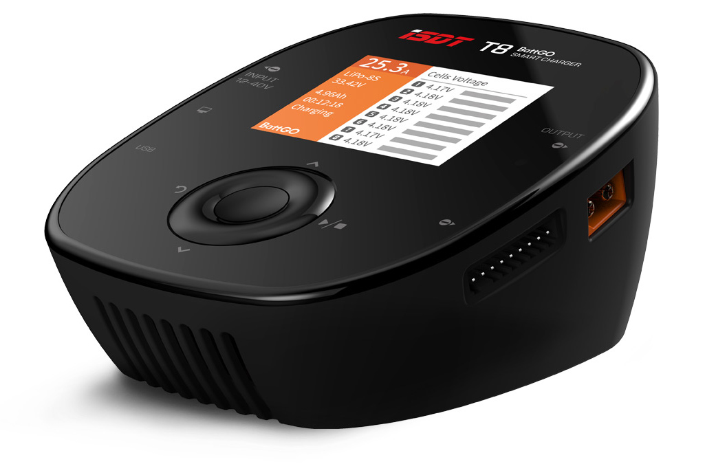 ISDT T8 BattGo 1000W 30A 1 8S Lipo Smart Battery Balance Charger