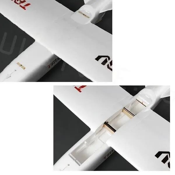X UAV Talon EPO 1718mm Wingspan V tail FPV Plane Aircraft Kit V3 white wFPV.jpg