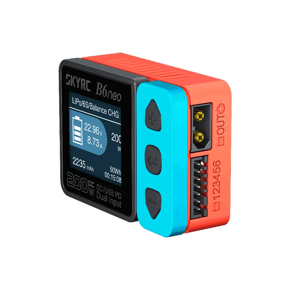 SkyRC B6 neo Smart Charger DC 200W PD 80W LiPo Battery Balance Charger SK 100198 Compact.jpg