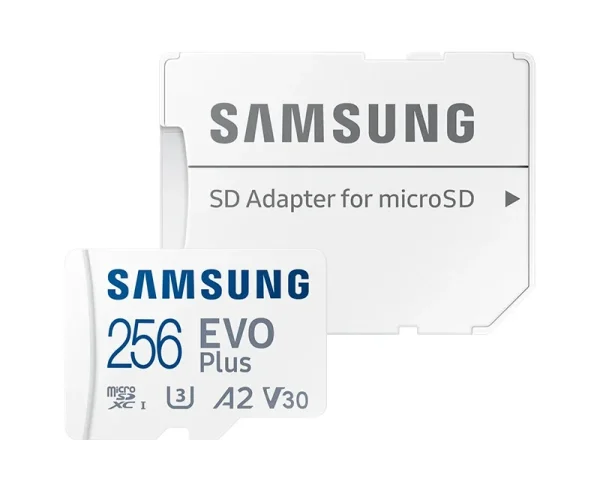 Карта пам'яті Samsung EVO Plus 64GB U3 A2|128GB U3 A2|256GB U3 A2|512GB U3 A2