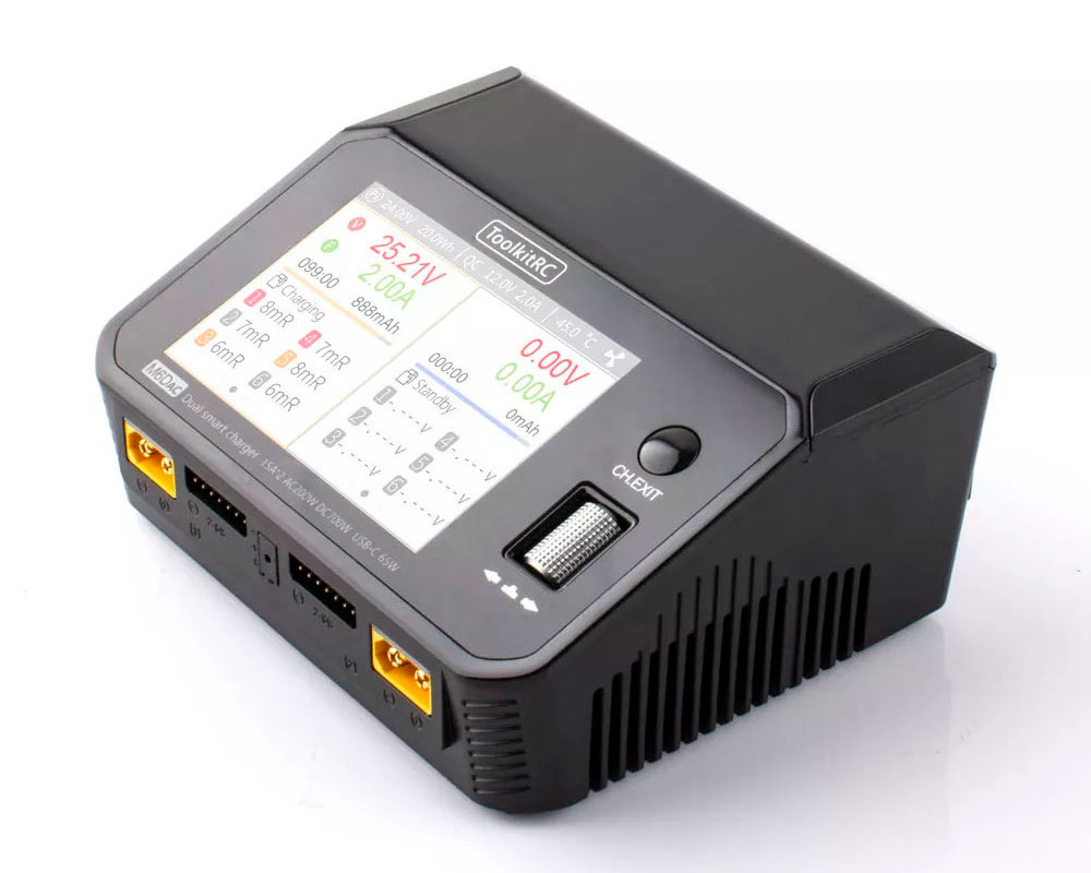 Зарядний пристрій ToolkitRC M6DAC 200W/ DC 350W