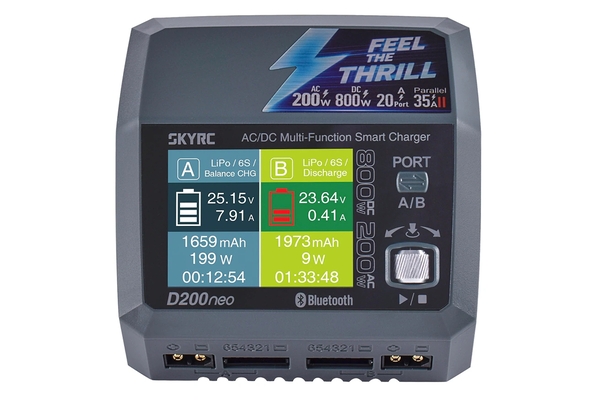Зарядний пристрій SkyRC D200neo 200W800W