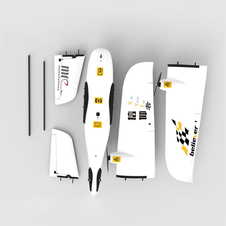 Комплект портативного авіаційного літака MFE Believer KIT | PNP Комплект портативного авіаційного літака MFE Believer KIT | PNP