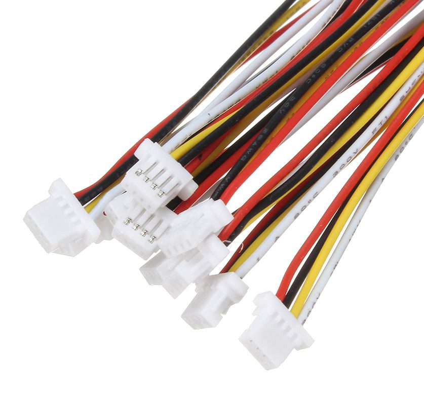 ПВХ кабель із роз'ємом JST-SH 1.25мм Female