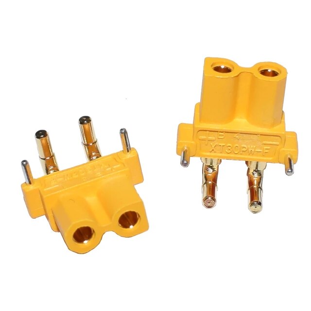 Конектор Amass XT30PW ungle 90 Пара/M/F Конектор Amass XT30PW ungle 90 Пара/M/F