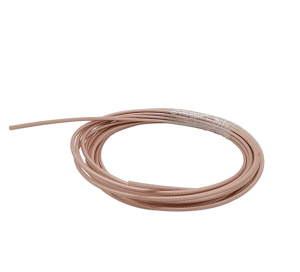 Коаксільний антенний кабель з подвійним подовжувачем RG316D 50см