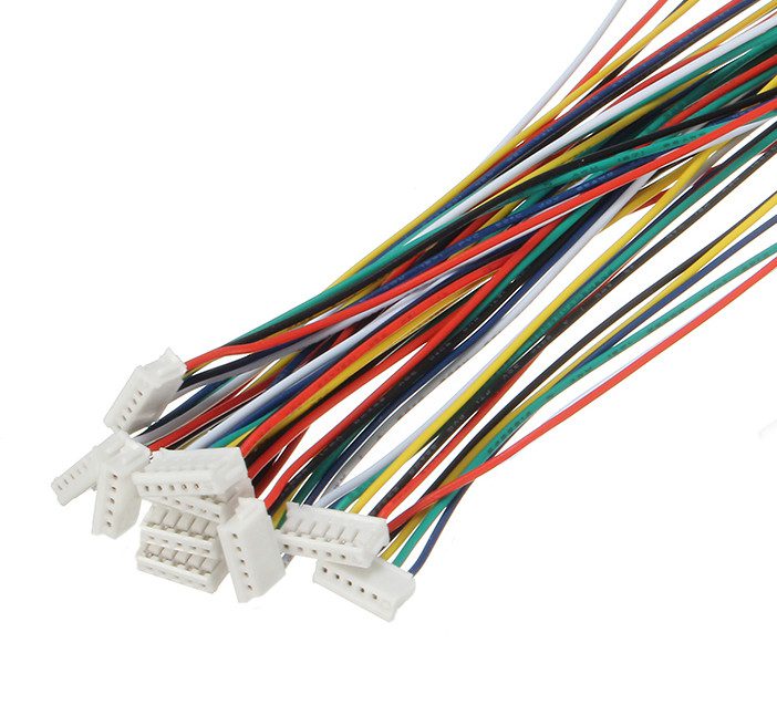 ПВХ кабель із роз'ємом JST-SH 1.25мм Female