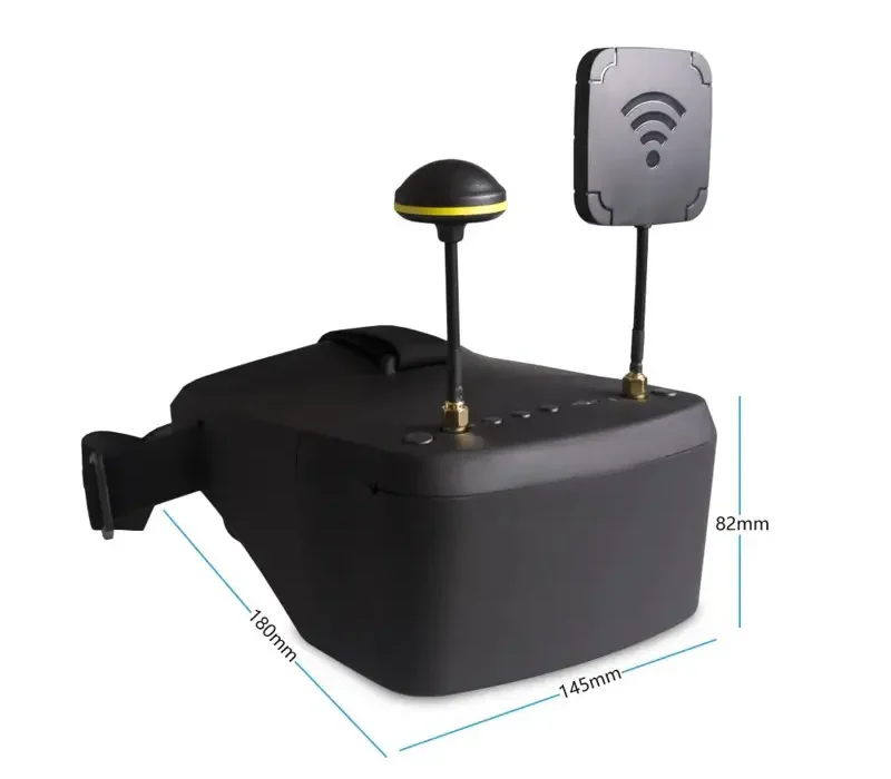 Окуляри FPV EV800D 40CH 5.8G kacamata keragaman dengan DVR Окуляри FPV EV800D 40CH 5.8G kacamata keragaman dengan DVR