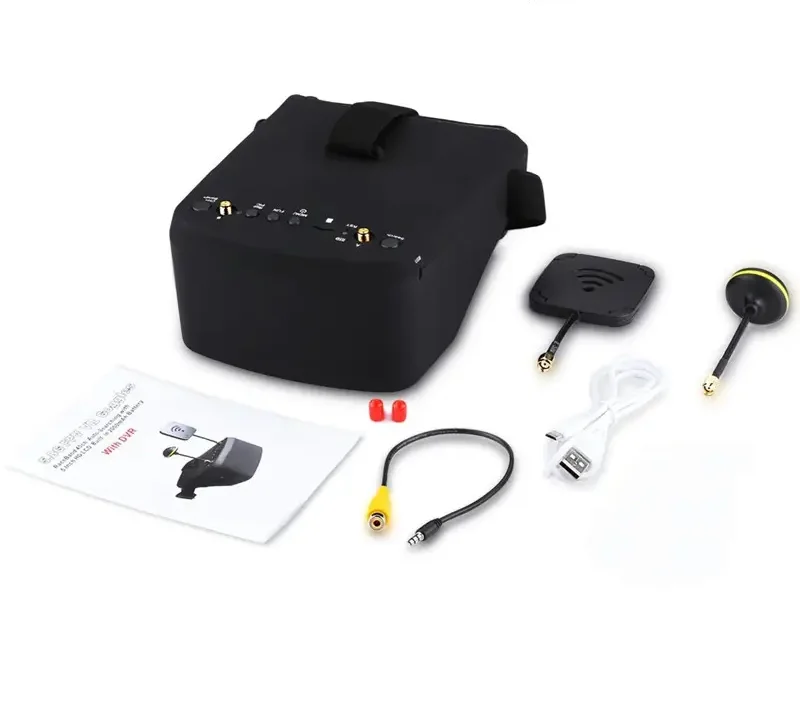 Окуляри FPV EV800D 40CH 5.8G kacamata keragaman dengan DVR Окуляри FPV EV800D 40CH 5.8G kacamata keragaman dengan DVR