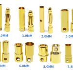 Конектор 4mm Gold Plated Bullet M/F