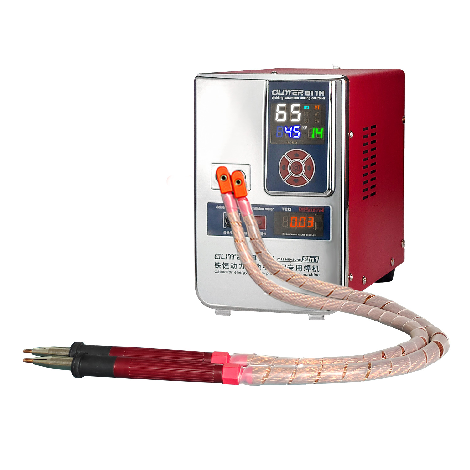 Апарат точкового зварювання акумуляторів Glitter 811H, EU plug Апарат точкового зварювання акумуляторів Glitter 811H, EU plug