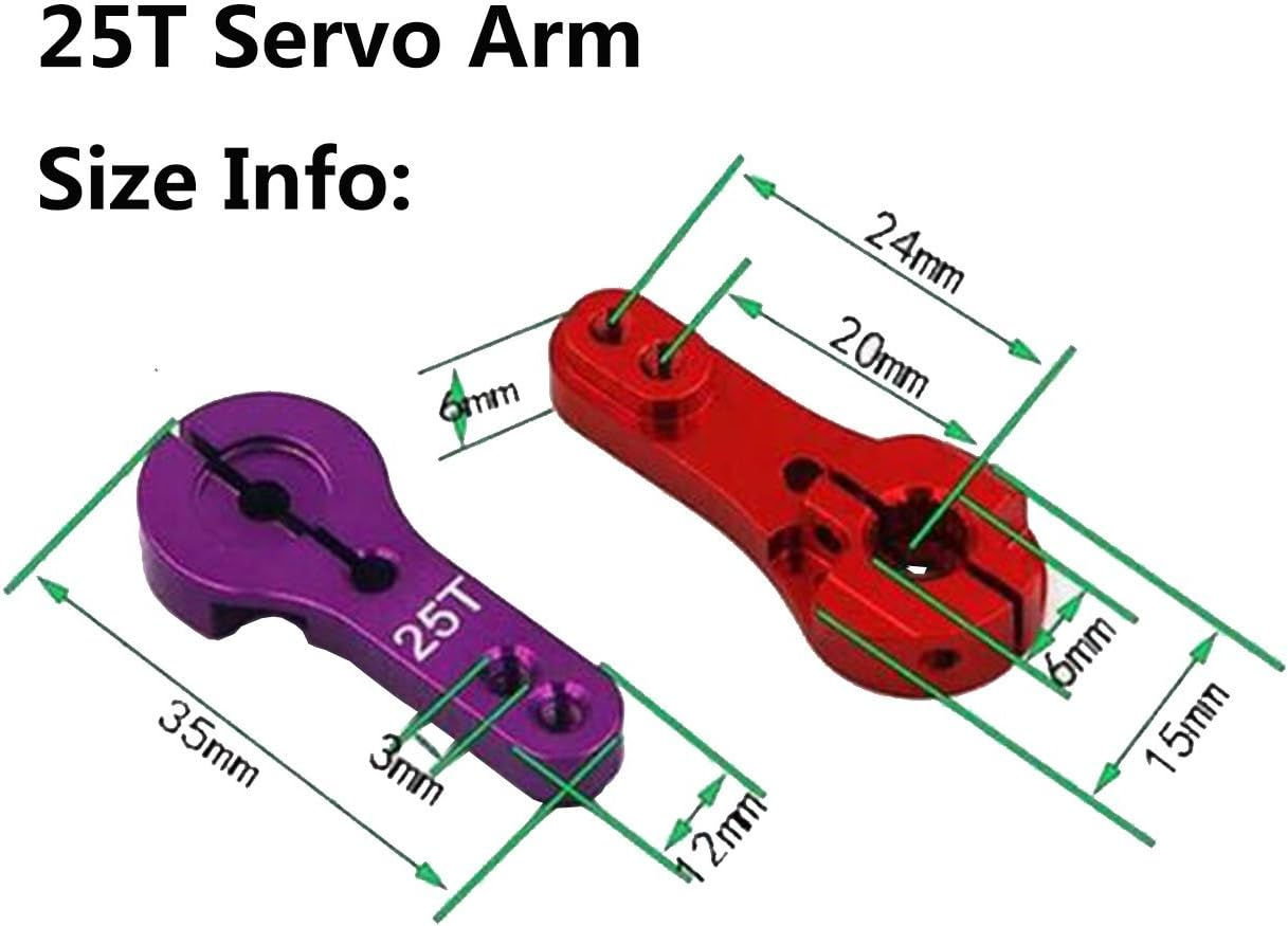 Важіль сервоприводу Aluminum Servo Arm Horn 25T Важіль сервоприводу Aluminum Servo Arm Horn 25T