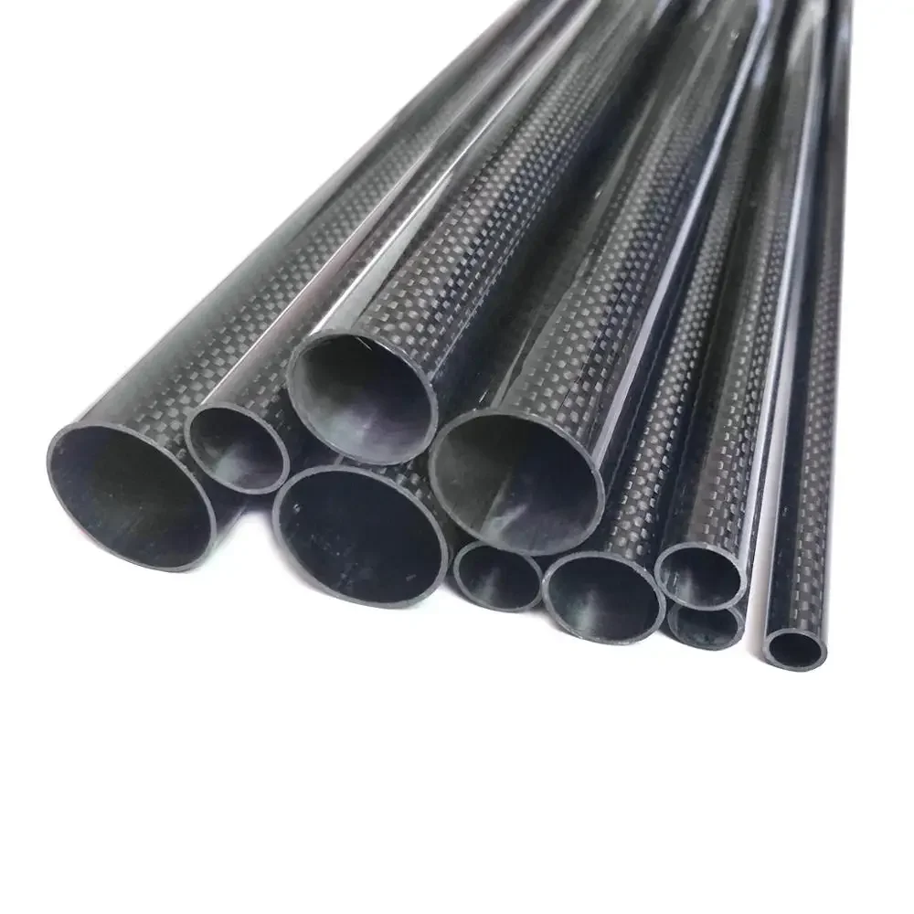 Трубка карбонова Carbon tube 10х8mm, 1000mm (3K Twill) Трубка карбонова Carbon tube 10х8mm, 1000mm (3K Twill)