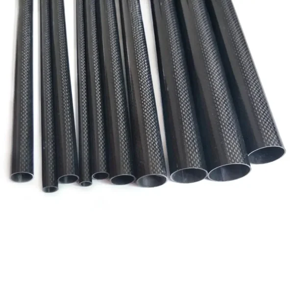 Трубка карбонова Carbon tube 10х8mm, 1000mm (3K Twill)