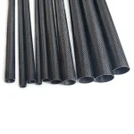 Трубка карбонова Carbon tube 14х12mm, 1000mm (3K Twill)