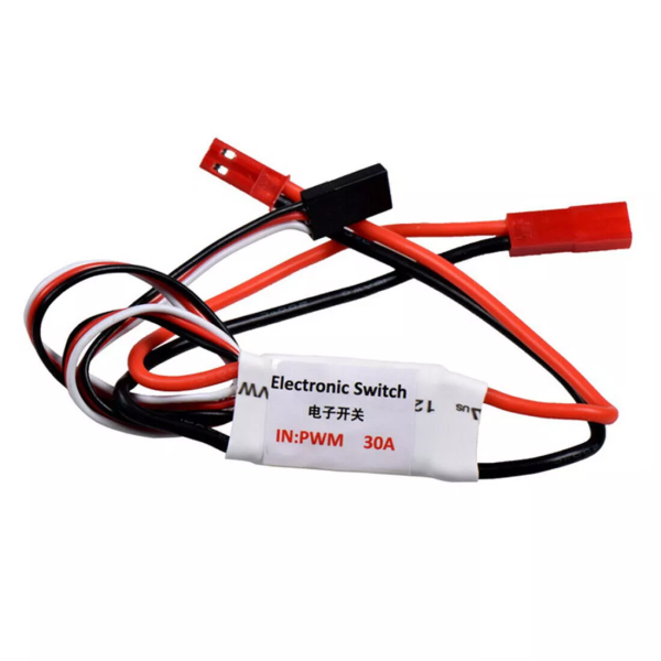 Remote Control Electronic Switch 30A 3.7V-27V RC PWM Signal