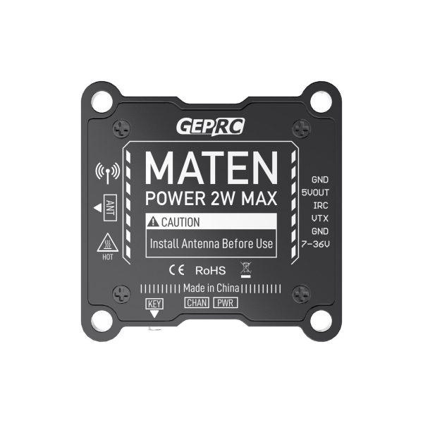 Відеопередавач GEPRC MATEN 1.2G 2W VTX