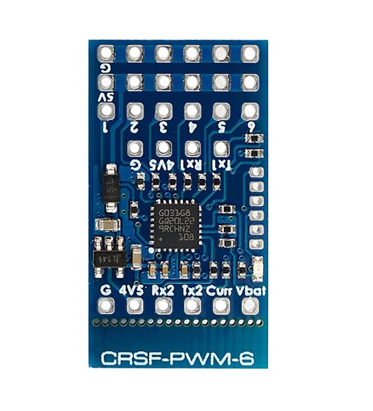 Конвертер радіокерування Matek CRSF-PWM-6