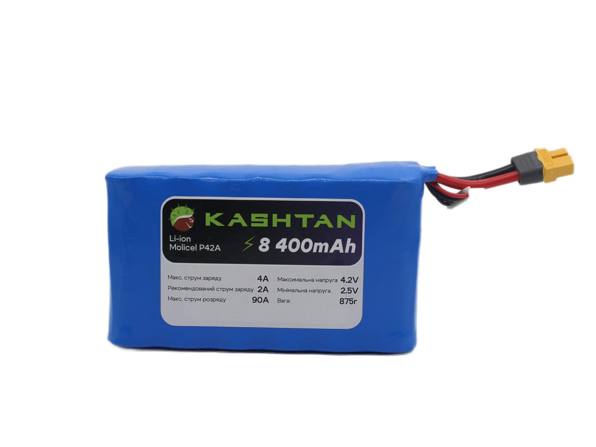 Акумулятор для FPV KASHTAN 6s2p 8400 mAh Акумулятор для FPV KASHTAN 6s2p 8400 mAh