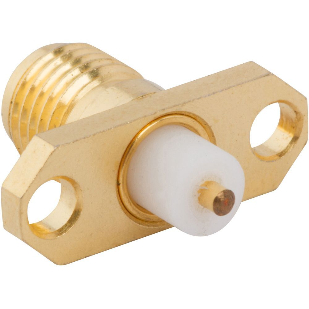 SMA jack with mounting (Female) SMA jack with mounting (Female)