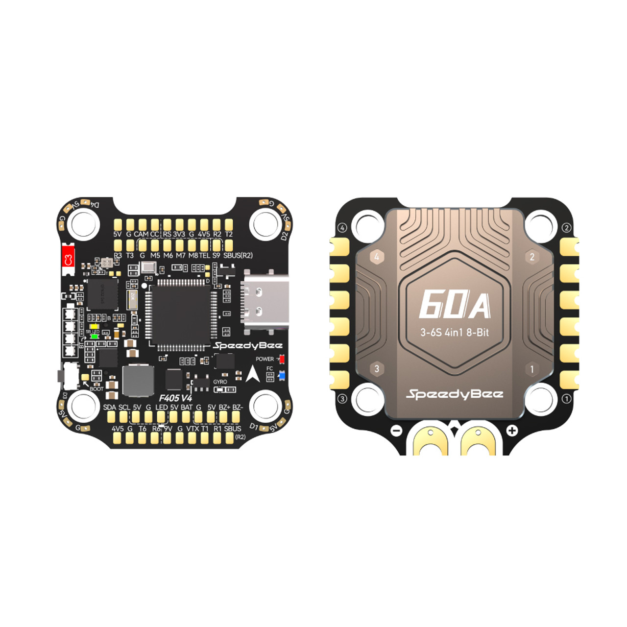 SpeedyBee F405 V4 BLS 60A 30*30 FC&ESC Stack SpeedyBee F405 V4 BLS 60A 30*30 FC&ESC Stack