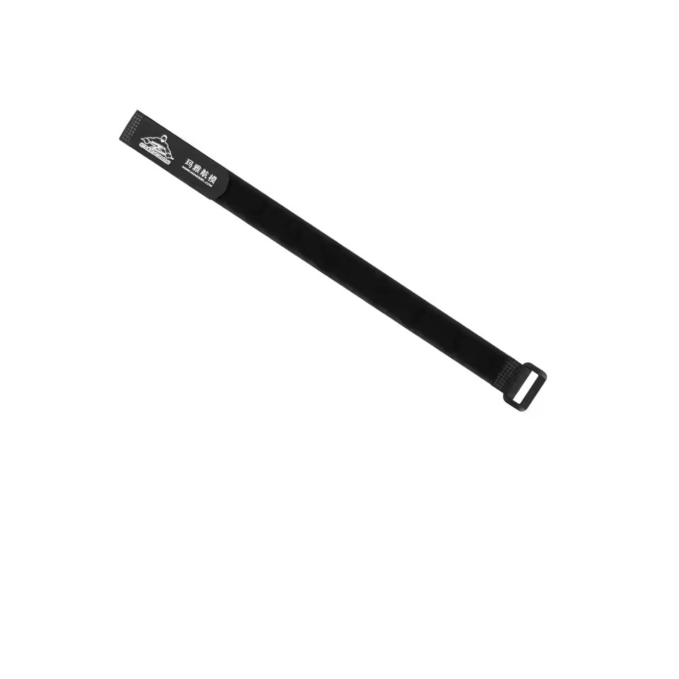 Hook and Loop Fastener Strap Red/Black 35cm