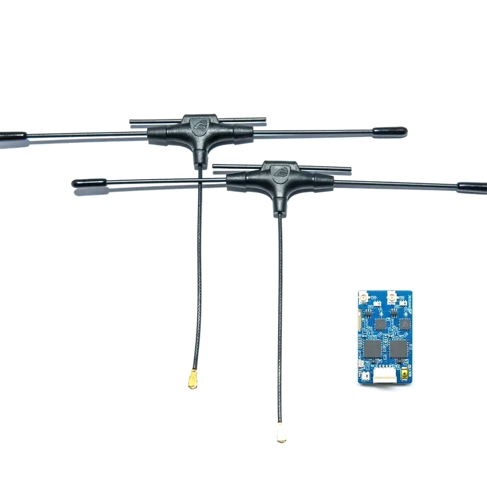 BAYCKRC 900MHz/2.4GHz ELRS Dual Band Gemini receiver with two antennas