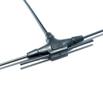 BAYCKRC 900MHz/2.4GHz ELRS Dual Band Gemini receiver with two antennas