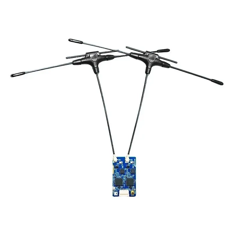 BAYCKRC 900MHz/2.4GHz ELRS Dual Band Gemini receiver with two antennas